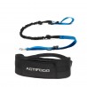 KIT LOISIR Mains Libres indispensable pour vous et votre chien:  - Ceinture+Laisse amortisseur Bleue: promenade, jogging